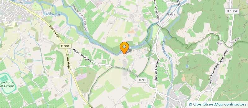 localisation de l'entreprise MONSIEUR LAURENT BAUX à L'ISLE-SUR-LA-SORGUE