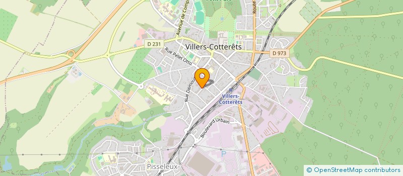 localisation de l'entreprise MONSIEUR LAURENT BAYARD  VILLERS-COTTERETS