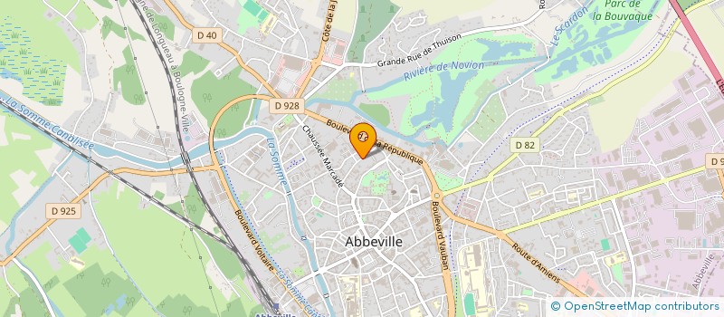 localisation de l'entreprise MONSIEUR LAURENT BAYEUL à ABBEVILLE