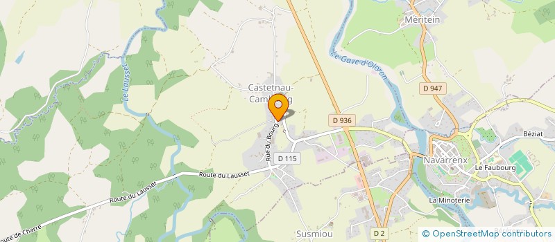 localisation de l'entreprise MONSIEUR LAURENT BAYLAUCQ  JASSES