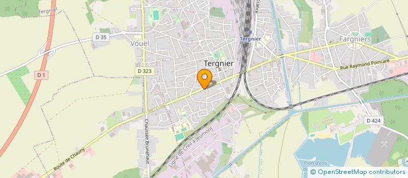 localisation de l'entreprise MONSIEUR LAURENT BE à MOY-DE-L'AISNE