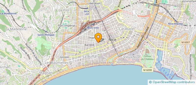 localisation de l'entreprise MONSIEUR LAURENT BEAUCHAMP à NICE
