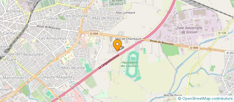 localisation de l'entreprise MONSIEUR LAURENT BEAUDIER  NIMES