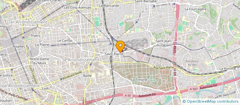 localisation de l'entreprise MONSIEUR LAURENT BEAUGE à MARSEILLE