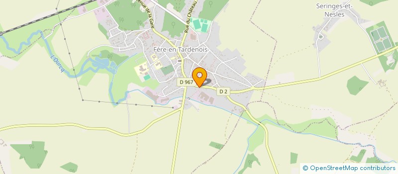 localisation de l'entreprise MONSIEUR LAURENT BEAUGRAND à FERE-EN-TARDENOIS