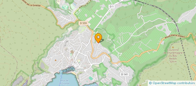 localisation de l'entreprise MONSIEUR LAURENT BECOUARN  CASSIS