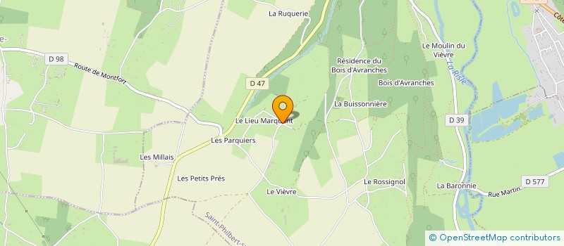 localisation de l'entreprise MONSIEUR LAURENT BECQUET à SAINT-PHILBERT-SUR-RISLE