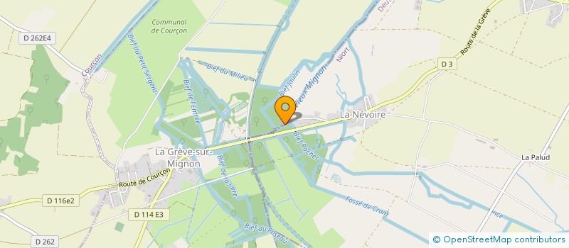 localisation de l'entreprise MONSIEUR LAURENT BEDARRIDES  LA GREVE-SUR-MIGNON