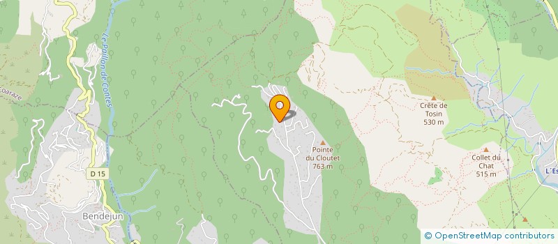 localisation de l'entreprise MONSIEUR LAURENT BEELE  BERRE-LES-ALPES