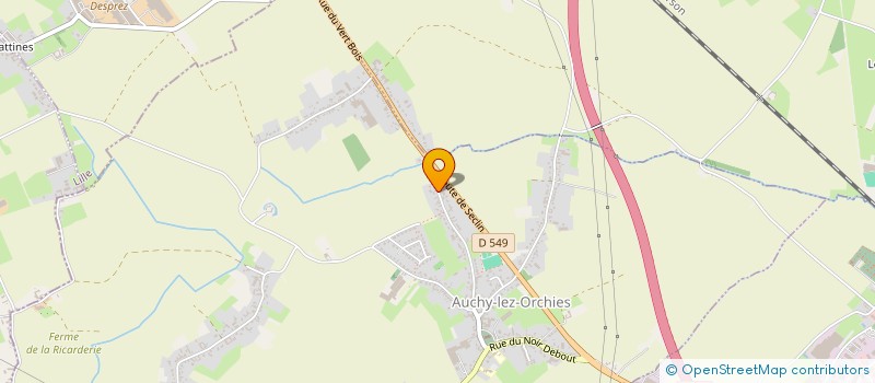 localisation de l'entreprise MONSIEUR LAURENT BEGHIN  NOMAIN