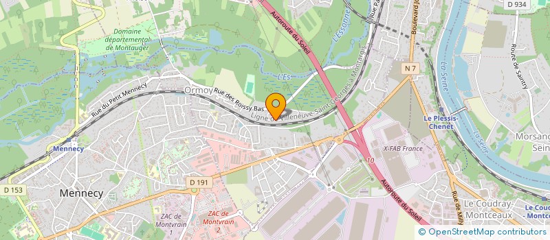 localisation de l'entreprise MONSIEUR LAURENT BEHEREC  ORMOY