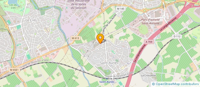 localisation de l'entreprise MONSIEUR LAURENT BELAIN à SAINT-AUNES