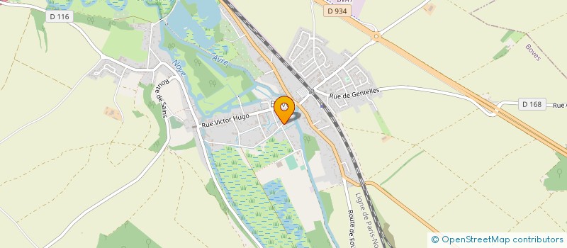 localisation de l'entreprise MONSIEUR LAURENT BELBOUCHE  BOVES