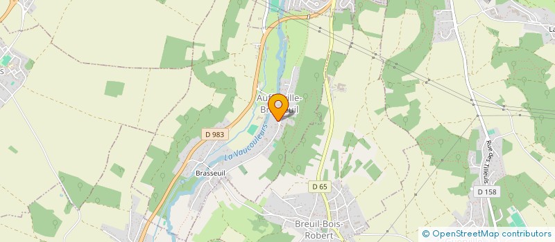 localisation de l'entreprise MONSIEUR LAURENT BELGUISE à AUFFREVILLE-BRASSEUIL