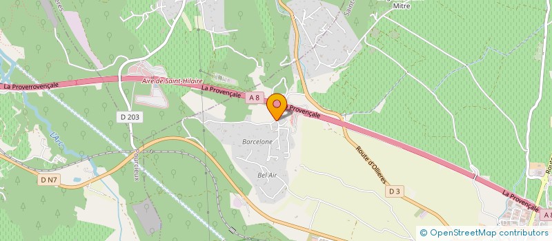 localisation de l'entreprise MONSIEUR LAURENT BELIGNE à SAINT-MAXIMIN-LA-SAINTE-BAUME