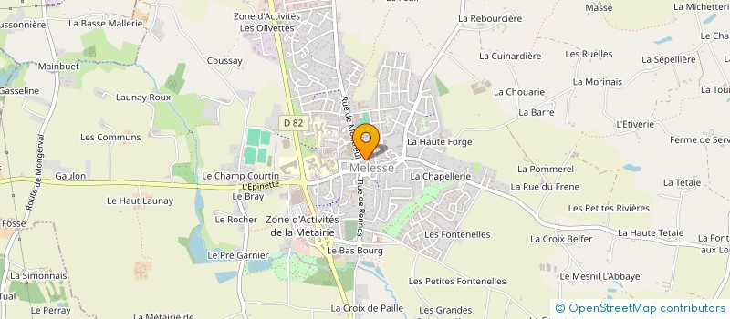 localisation de l'entreprise MONSIEUR LAURENT BELLANGER  SAINT-HELEN