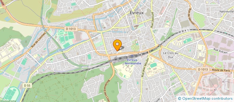 localisation de l'entreprise MONSIEUR LAURENT BELLEC à EVREUX