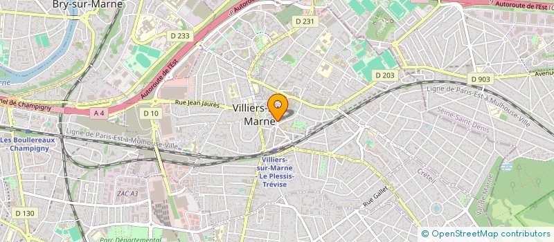 localisation de l'entreprise MONSIEUR LAURENT BELLEST à VILLIERS-SUR-MARNE