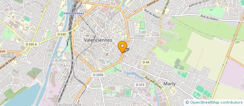 localisation de l'entreprise MONSIEUR LAURENT BELTAIRE à VALENCIENNES