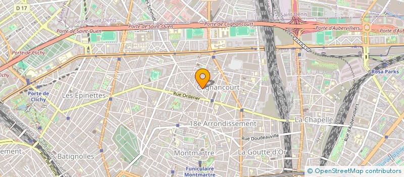 localisation de l'entreprise MONSIEUR LAURENT BELTRANDO  PARIS