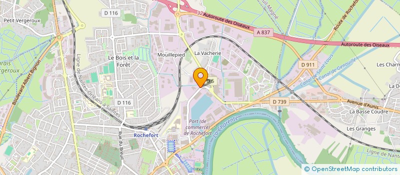 localisation de l'entreprise MONSIEUR LAURENT BEN HAFAIED  ROCHEFORT