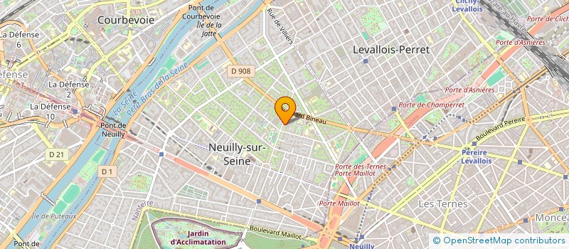 localisation de l'entreprise MONSIEUR LAURENT BEN KEMOUN à NEUILLY-SUR-SEINE