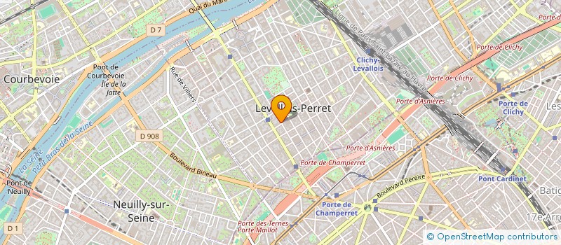 localisation de l'entreprise MONSIEUR LAURENT BENICHOU à LEVALLOIS-PERRET