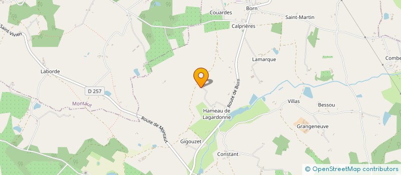 localisation de l'entreprise MONSIEUR LAURENT BENNE  SAINT-ETIENNE-DE-VILLEREAL