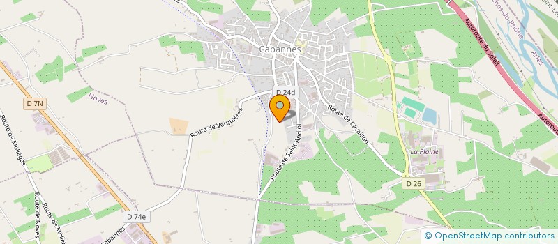 localisation de l'entreprise MONSIEUR LAURENT BENOIT à CABANNES