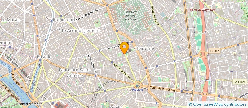 localisation de l'entreprise MONSIEUR LAURENT-BENOIT HEIDE  PARIS