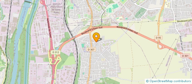 localisation de l'entreprise MONSIEUR LAURENT BERAT  FEYZIN