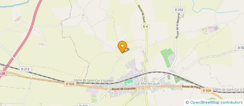 localisation de l'entreprise MONSIEUR LAURENT BERGER à LE MERLERAULT