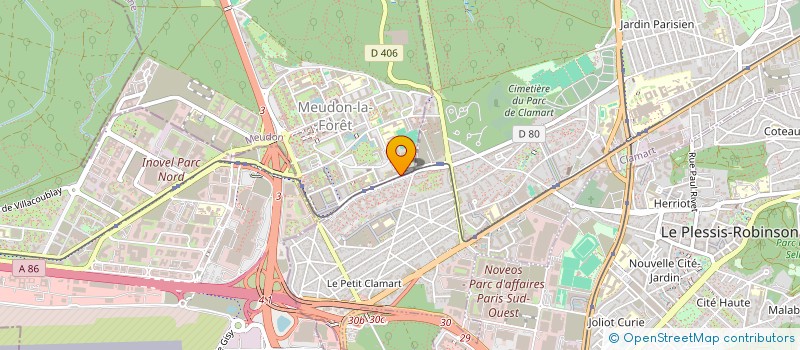 localisation de l'entreprise MONSIEUR LAURENT BERL à MEUDON