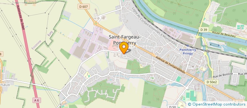 localisation de l'entreprise MONSIEUR LAURENT BERMOND à SAINT-FARGEAU-PONTHIERRY