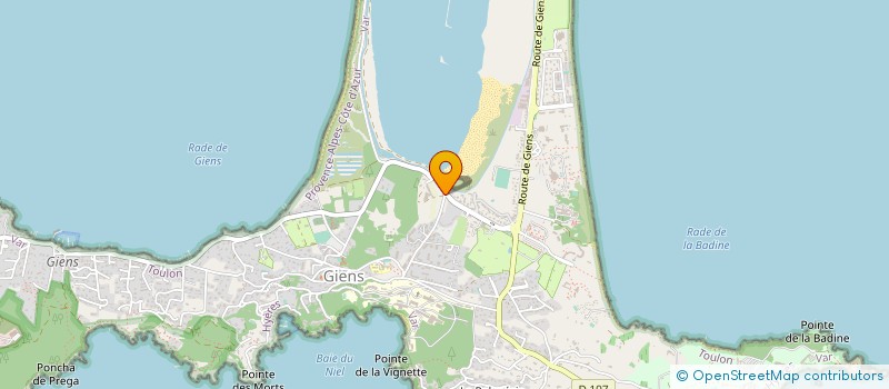 localisation de l'entreprise MONSIEUR LAURENT BERNARD à HYERES