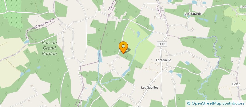 localisation de l'entreprise MONSIEUR LAURENT BERNARD  EYGURANDE-ET-GARDEDEUIL