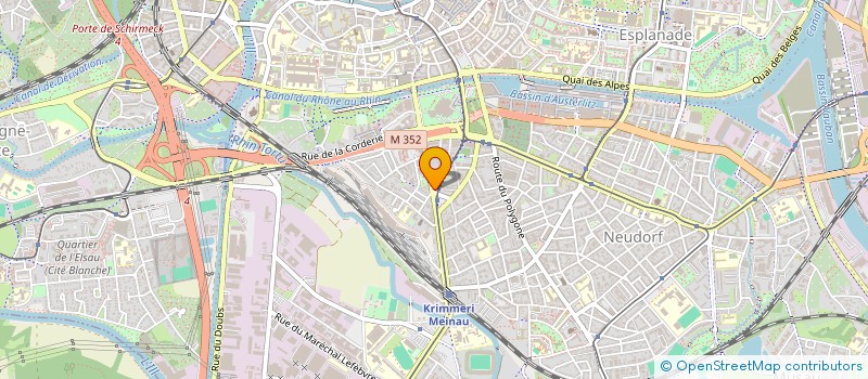localisation de l'entreprise MONSIEUR LAURENT BERNARD PUECH à STRASBOURG