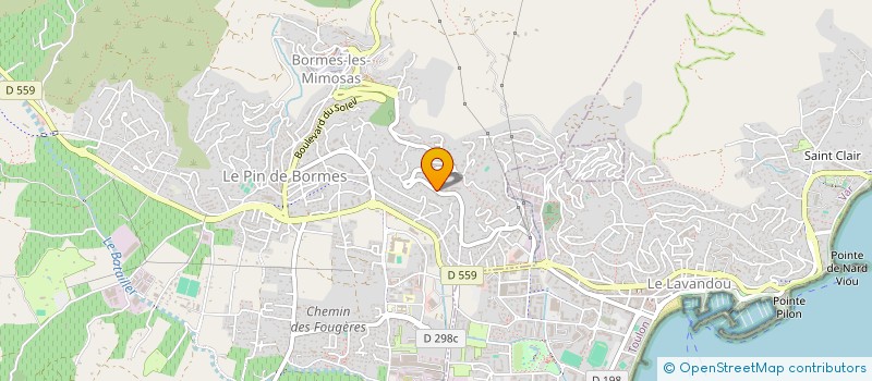 localisation de l'entreprise MONSIEUR LAURENT BERNARDINI à BORMES-LES-MIMOSAS