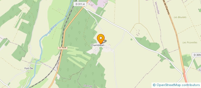 localisation de l'entreprise MONSIEUR LAURENT BERNHART à GARNAY