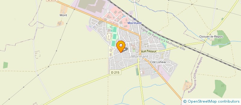 localisation de l'entreprise MONSIEUR LAURENT BERTAUX  MORMANT