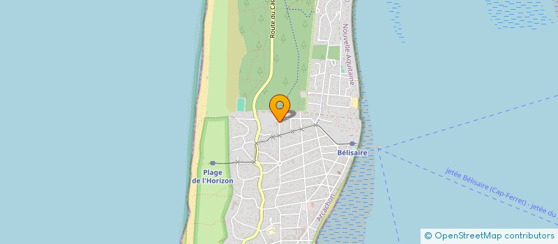 localisation de l'entreprise MONSIEUR LAURENT BERTHET  LEGE-CAP-FERRET