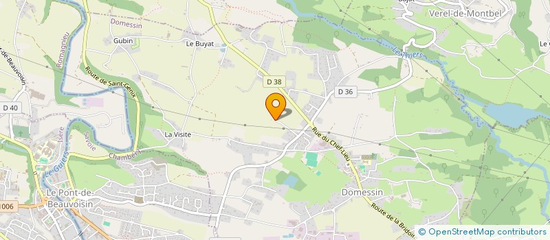 localisation de l'entreprise MONSIEUR LAURENT BERTHIER-BONGOUVERT  DOMESSIN