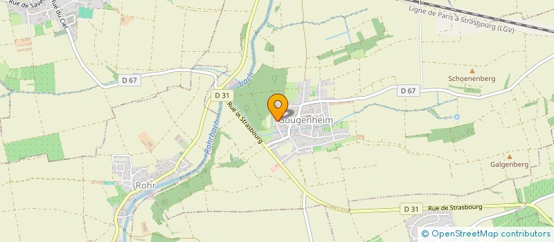 localisation de l'entreprise MONSIEUR LAURENT BESCOND  GOUGENHEIM