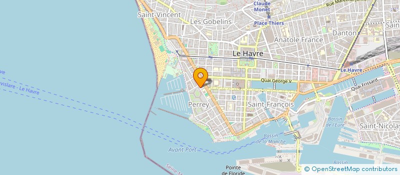 localisation de l'entreprise MONSIEUR LAURENT BESSIS à LE HAVRE