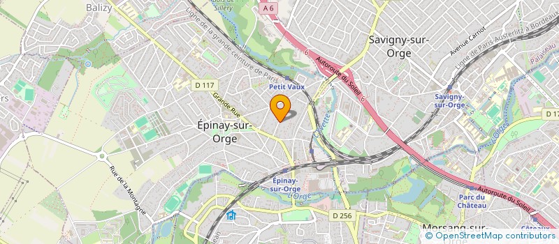 localisation de l'entreprise MONSIEUR LAURENT BETTONI à EPINAY-SUR-ORGE