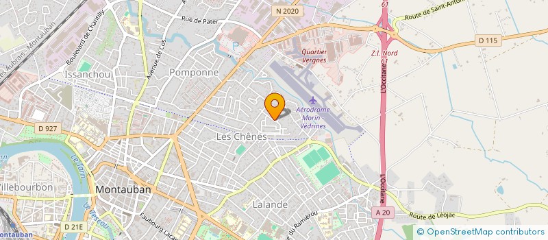 localisation de l'entreprise MONSIEUR LAURENT BEUDY  MONTAUBAN