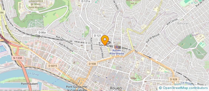 localisation de l'entreprise MONSIEUR LAURENT BEYER  ROUEN