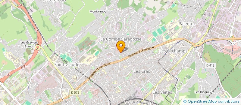 localisation de l'entreprise MONSIEUR LAURENT BEYSSAC à BESANCON