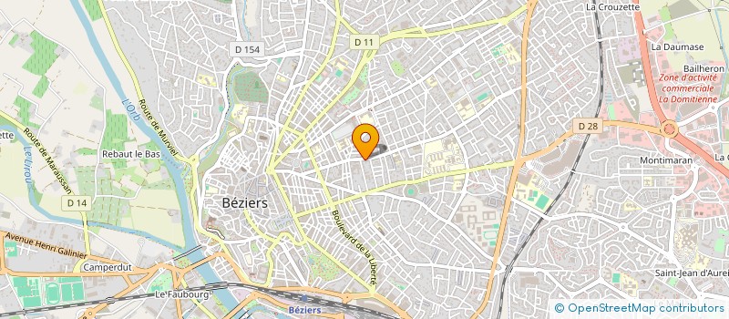 localisation de l'entreprise MONSIEUR LAURENT BIALET  BEZIERS