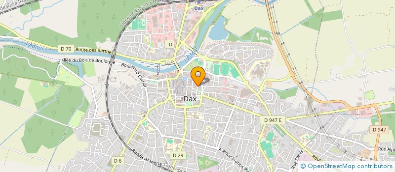 localisation de l'entreprise MONSIEUR LAURENT BICNAU  CLERMONT